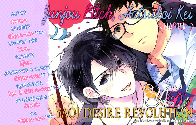 Junjou Bitch, Hatsukoi Kei Chapter 5 page 1 - Chapter 5