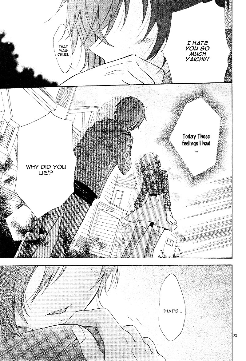 Junjou Haraguro Kareshi Chapter 3.5 page 27 - Chapter 3.5: The Boy Who Cried Wolf and Meguru Days.