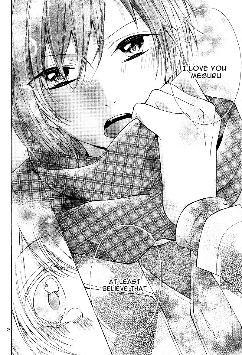 Junjou Haraguro Kareshi Chapter 3.5 page 32 - Chapter 3.5: The Boy Who Cried Wolf and Meguru Days.