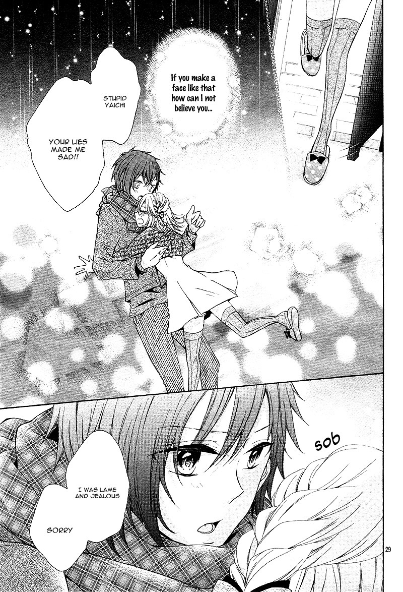 Junjou Haraguro Kareshi Chapter 3.5 page 33 - Chapter 3.5: The Boy Who Cried Wolf and Meguru Days.