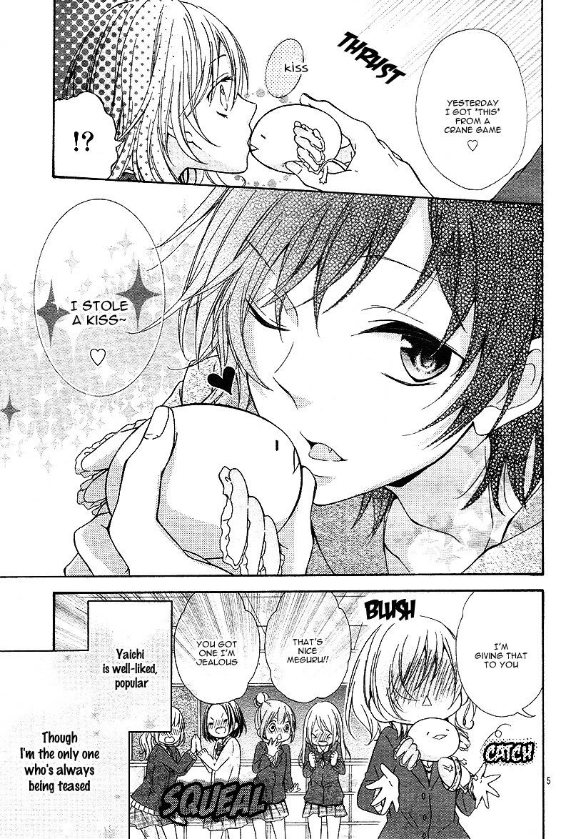 Junjou Haraguro Kareshi Chapter 3.5 page 9 - Chapter 3.5: The Boy Who Cried Wolf and Meguru Days.