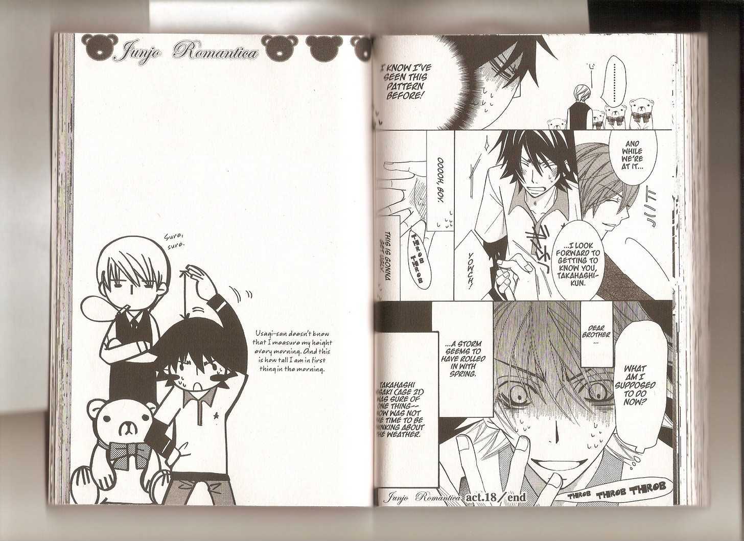 Junjou Romantica Chapter 11.2 page 34 - Vol.11 Chapter 2: Junjou Romantica Act 18