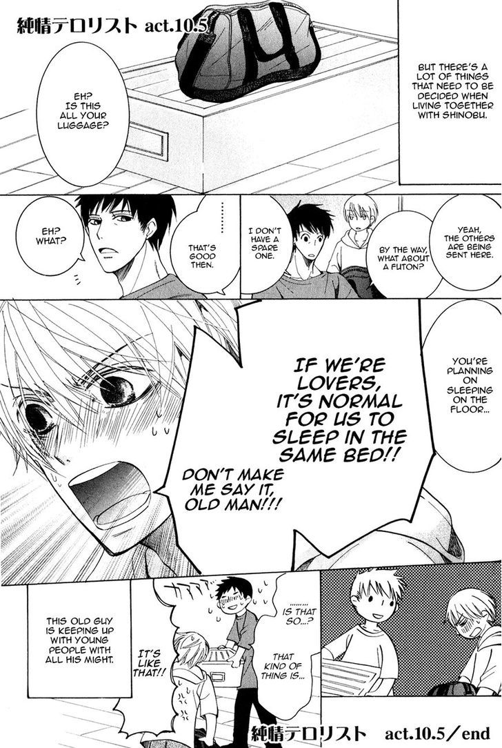 Junjou Romantica Chapter 18.4 page 1 - Vol.18 Chapter 4: Junjou Terrorist Act 10.5
