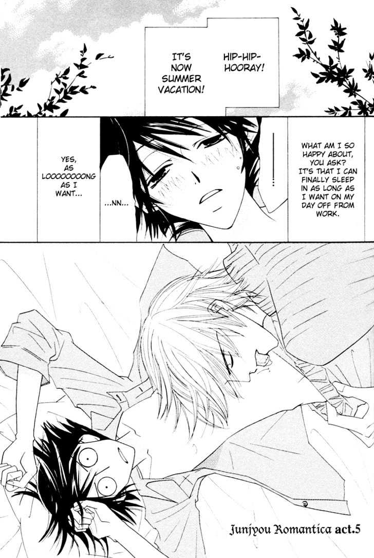 Junjou Romantica Chapter 3.1 page 57 - Vol.3 Chapter 1: Junjou Romantica Act 4 & 5