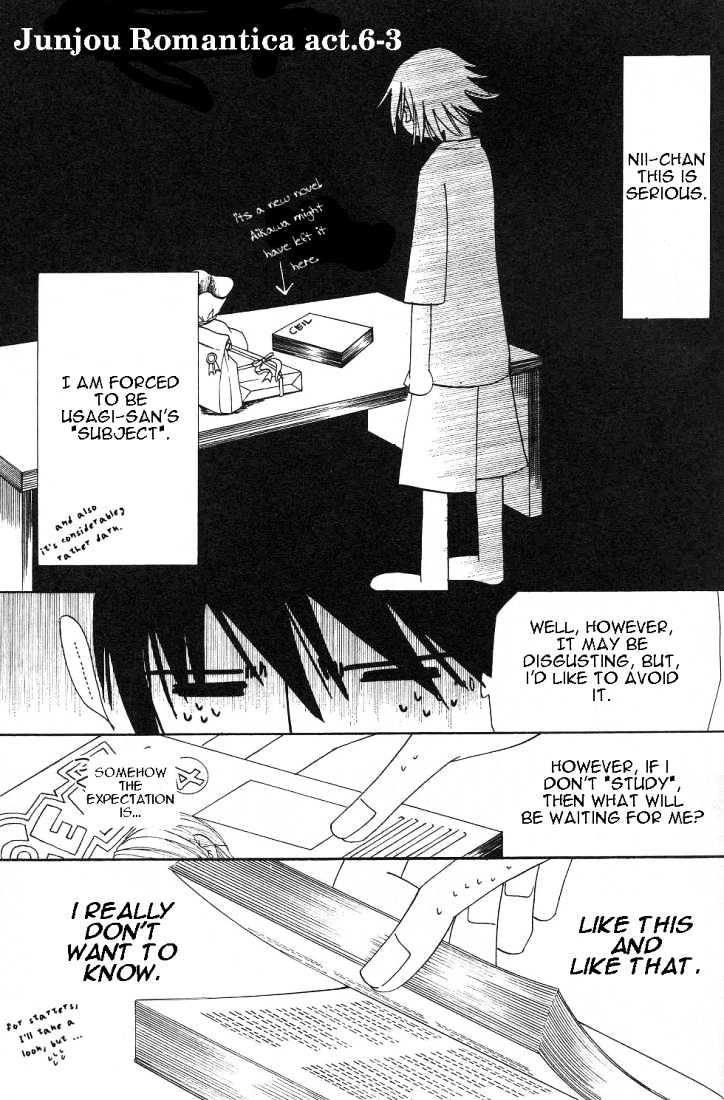 Junjou Romantica Chapter 4.2 page 67 - Vol.4 Chapter 2: Junjou Romantica Act 6