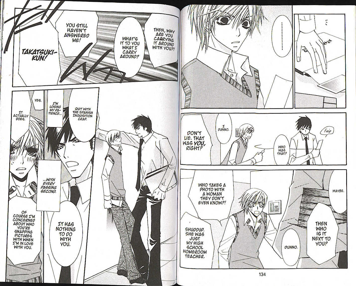 Junjou Romantica Chapter 5.2-2 page 13 - Vol.5 Chapter 2.2: Junjou Terrorist Act 2