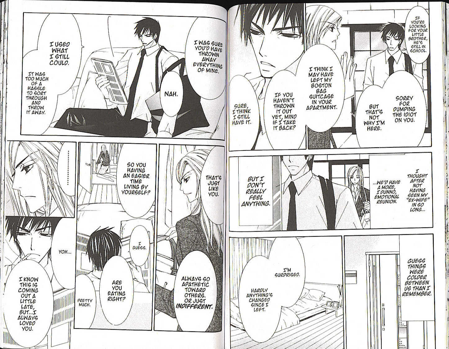 Junjou Romantica Chapter 5.2-2 page 8 - Vol.5 Chapter 2.2: Junjou Terrorist Act 2
