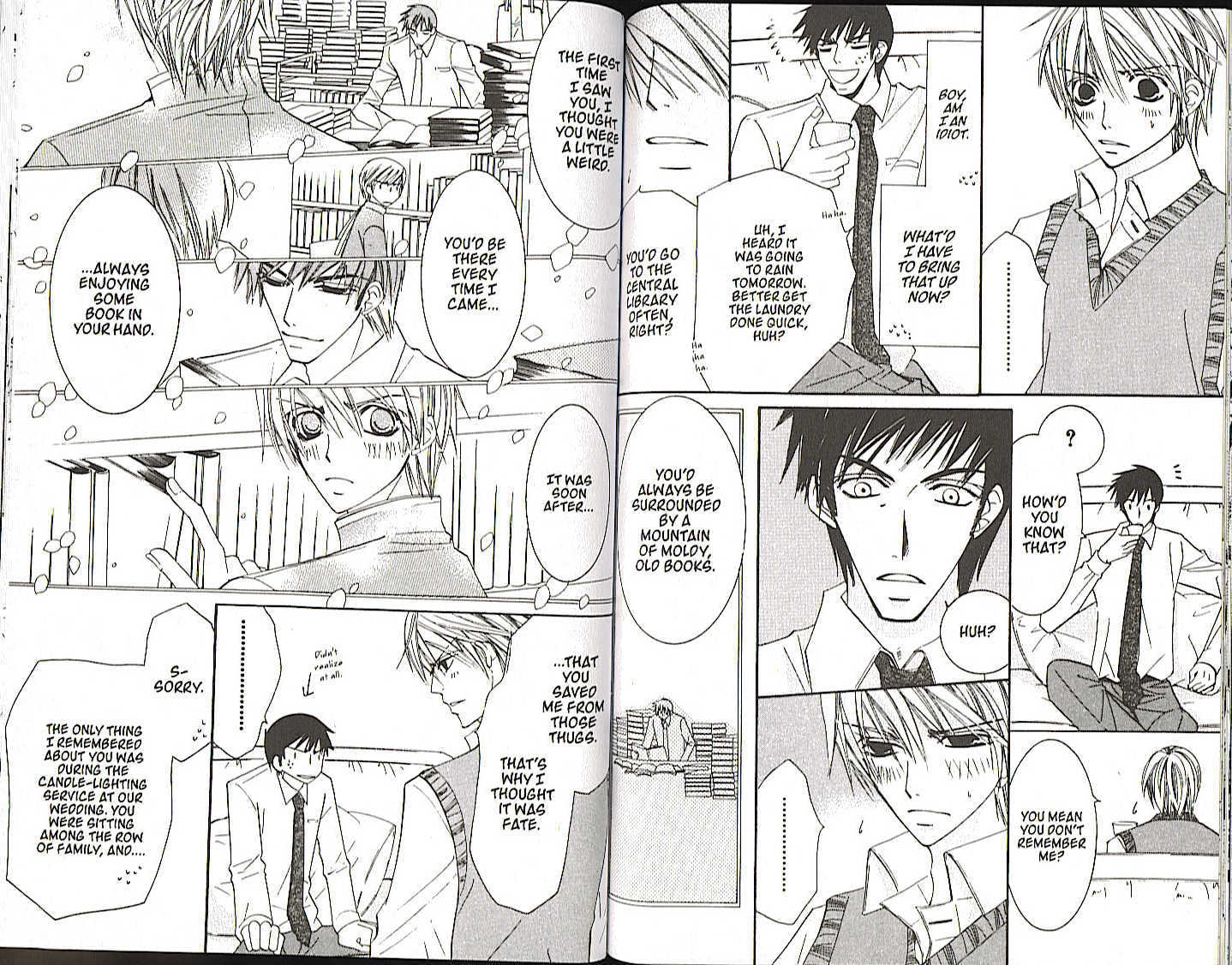 Junjou Romantica Chapter 5.3 page 14 - Vol.5 Chapter 3: Junjou Terrorist Act 3