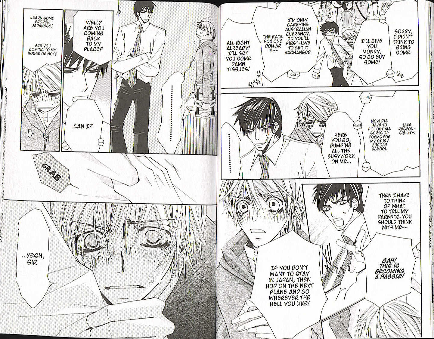 Junjou Romantica Chapter 5.3 page 24 - Vol.5 Chapter 3: Junjou Terrorist Act 3