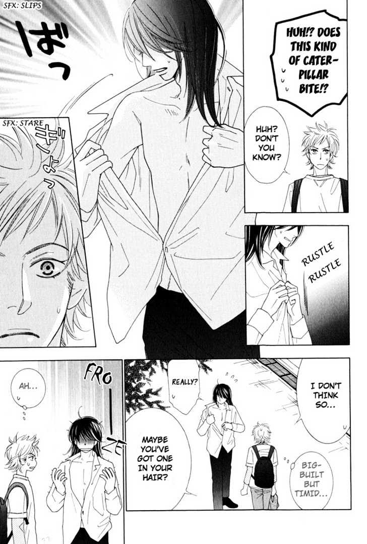 Junjou to Furachi Chapter 3 page 10 - Chapter 3 : The Green That Was Reflected in Your Eyes