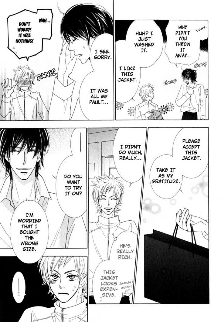 Junjou to Furachi Chapter 3 page 18 - Chapter 3 : The Green That Was Reflected in Your Eyes