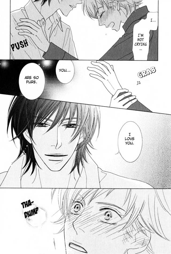 Junjou to Furachi Chapter 3 page 34 - Chapter 3 : The Green That Was Reflected in Your Eyes