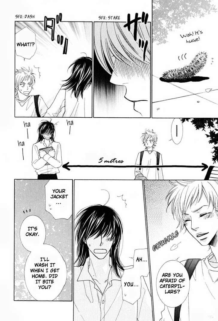 Junjou to Furachi Chapter 3 page 9 - Chapter 3 : The Green That Was Reflected in Your Eyes