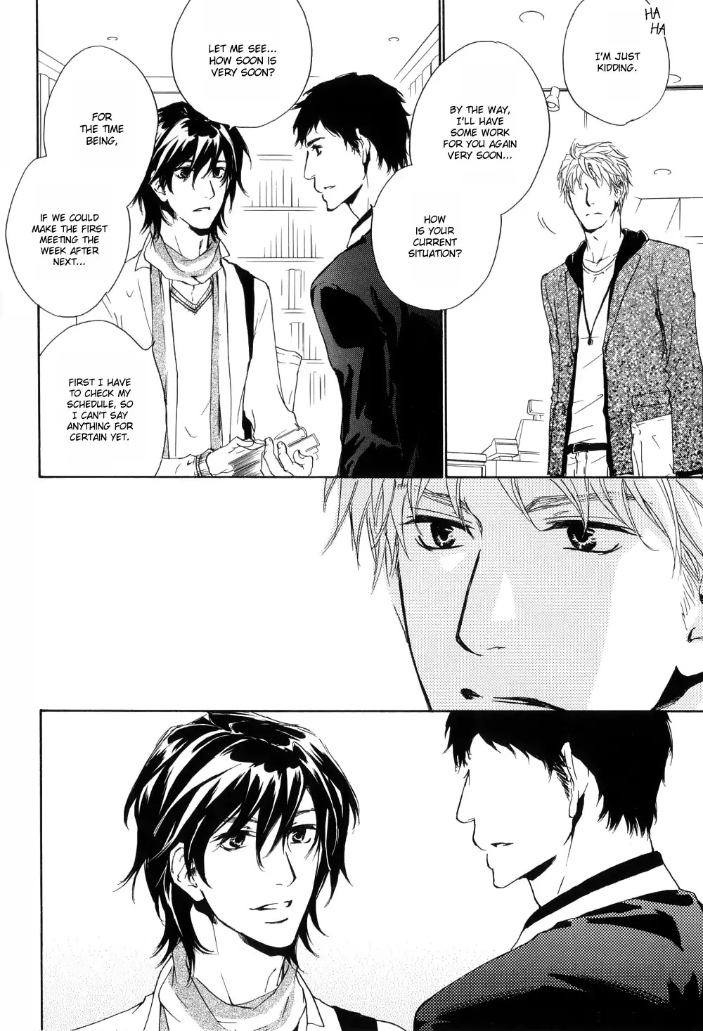 Junjou Chapter 15.10 page 7 - With Him (Junjou Extra)
