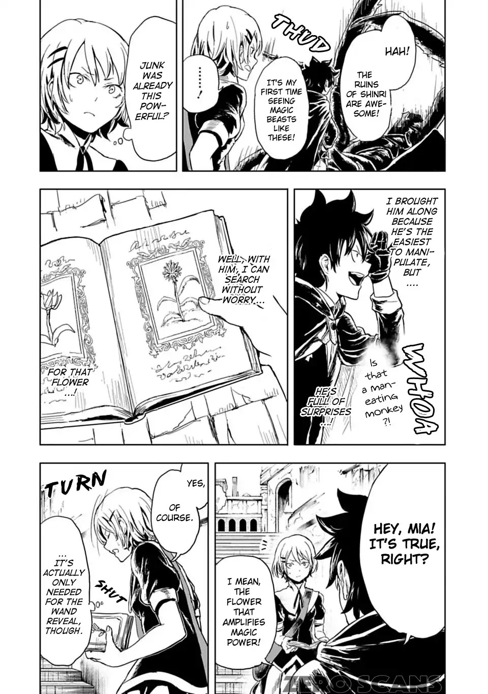 Junk the Black Shadow Chapter 10 page 4 - Chapter 10: Flower Hunt