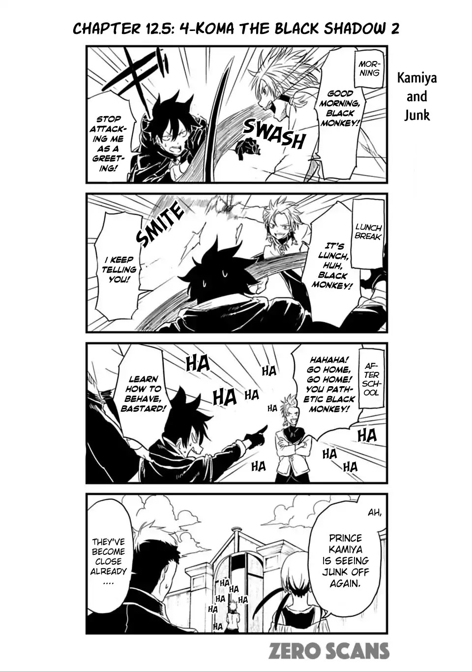 Junk the Black Shadow Chapter 12.5 page 3 - Chapter 12.5