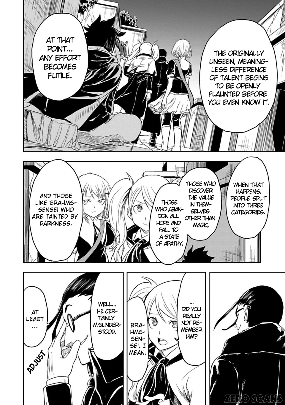 Junk the Black Shadow Chapter 16 page 18 - Chapter 16: Wands and Talent