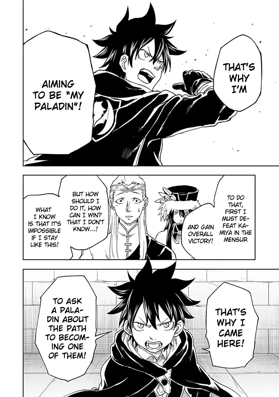 Junk the Black Shadow Chapter 22 page 15 - Chapter 22: The Path to Be a Paladin
