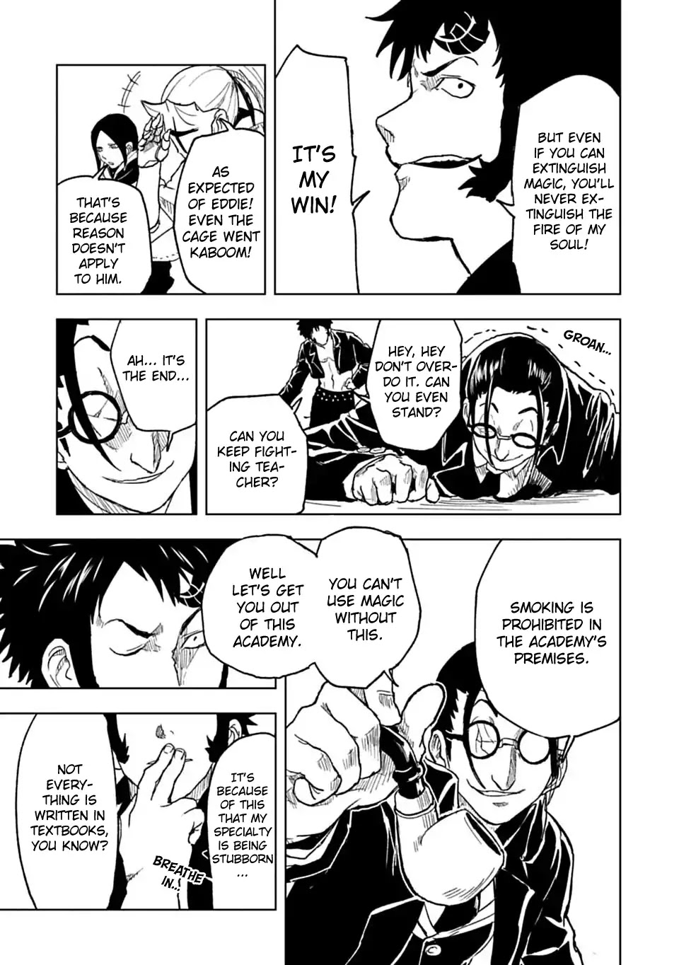 Junk the Black Shadow Chapter 26 page 21 - Chapter 26: A Cool Man