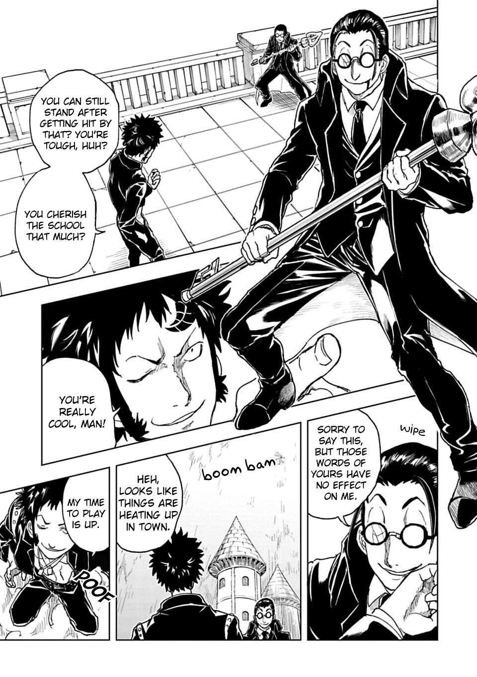 Junk the Black Shadow Chapter 28 page 2 - Chapter 28: Smash The Wall