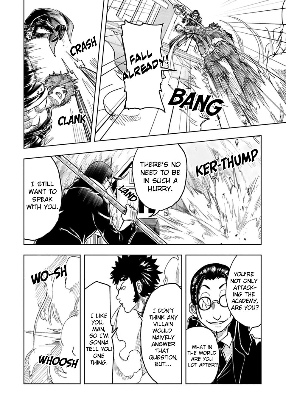 Junk the Black Shadow Chapter 28 page 3 - Chapter 28: Smash The Wall