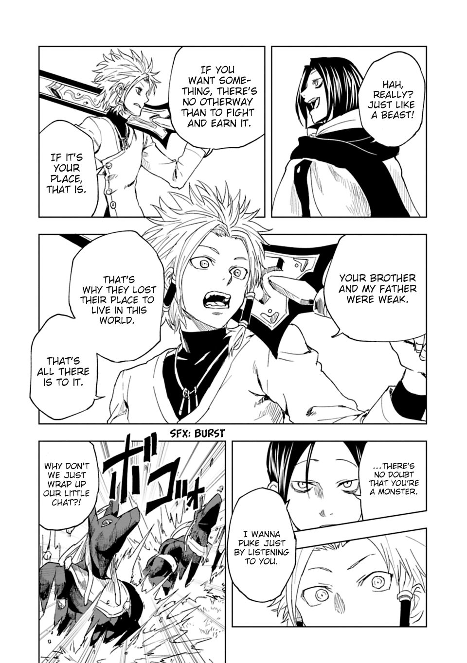 Junk the Black Shadow Chapter 33 page 9 - Chapter 33: King of Light