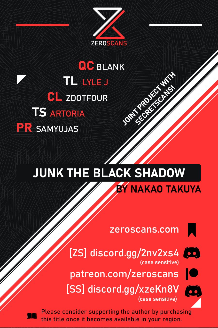 Junk the Black Shadow Chapter 36 page 1 - Chapter 36: Einhart