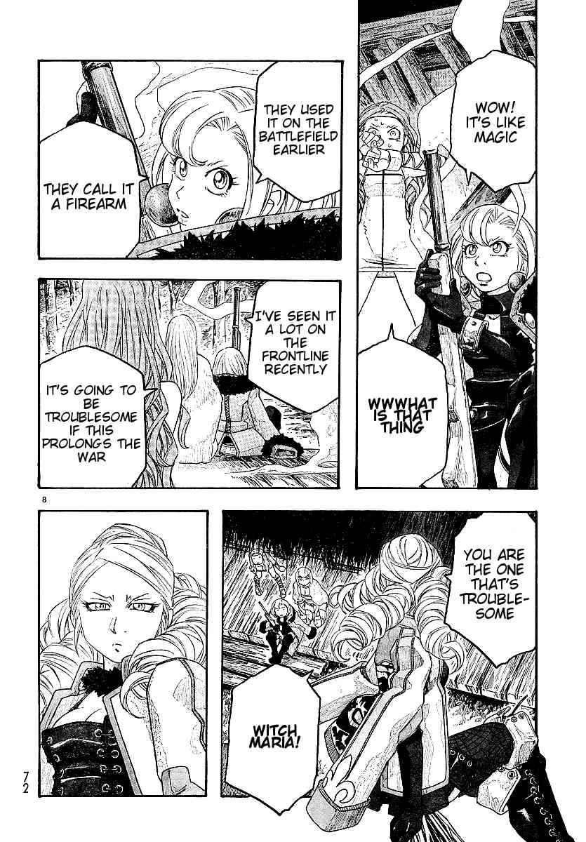 Junketsu no Maria Chapter 10 page 8 - Chapter 10: Spread of Firearm and Establishment of Nationalism and Virgin