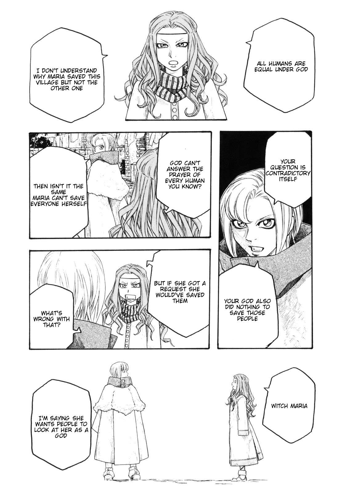 Junketsu no Maria Chapter 11 page 10 - Chapter 11: Regret of the Witch and Flowers of the Angel's Servant