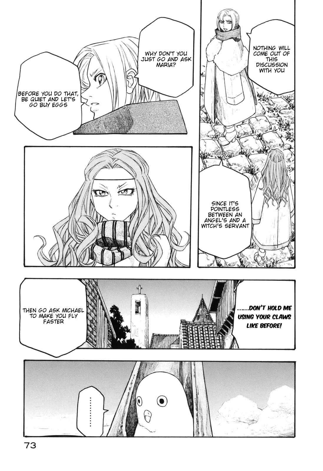 Junketsu no Maria Chapter 11 page 11 - Chapter 11: Regret of the Witch and Flowers of the Angel's Servant