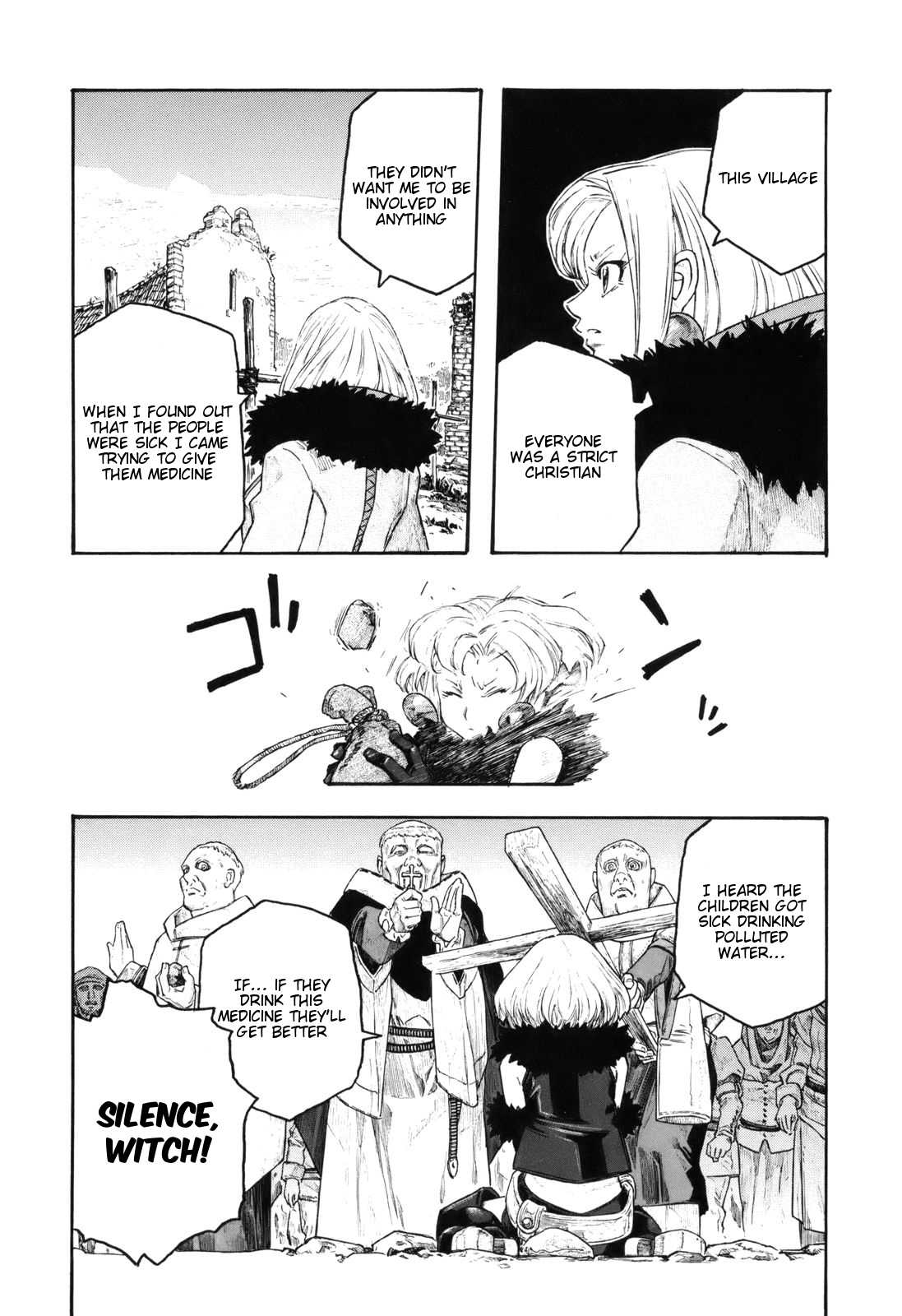 Junketsu no Maria Chapter 11 page 15 - Chapter 11: Regret of the Witch and Flowers of the Angel's Servant