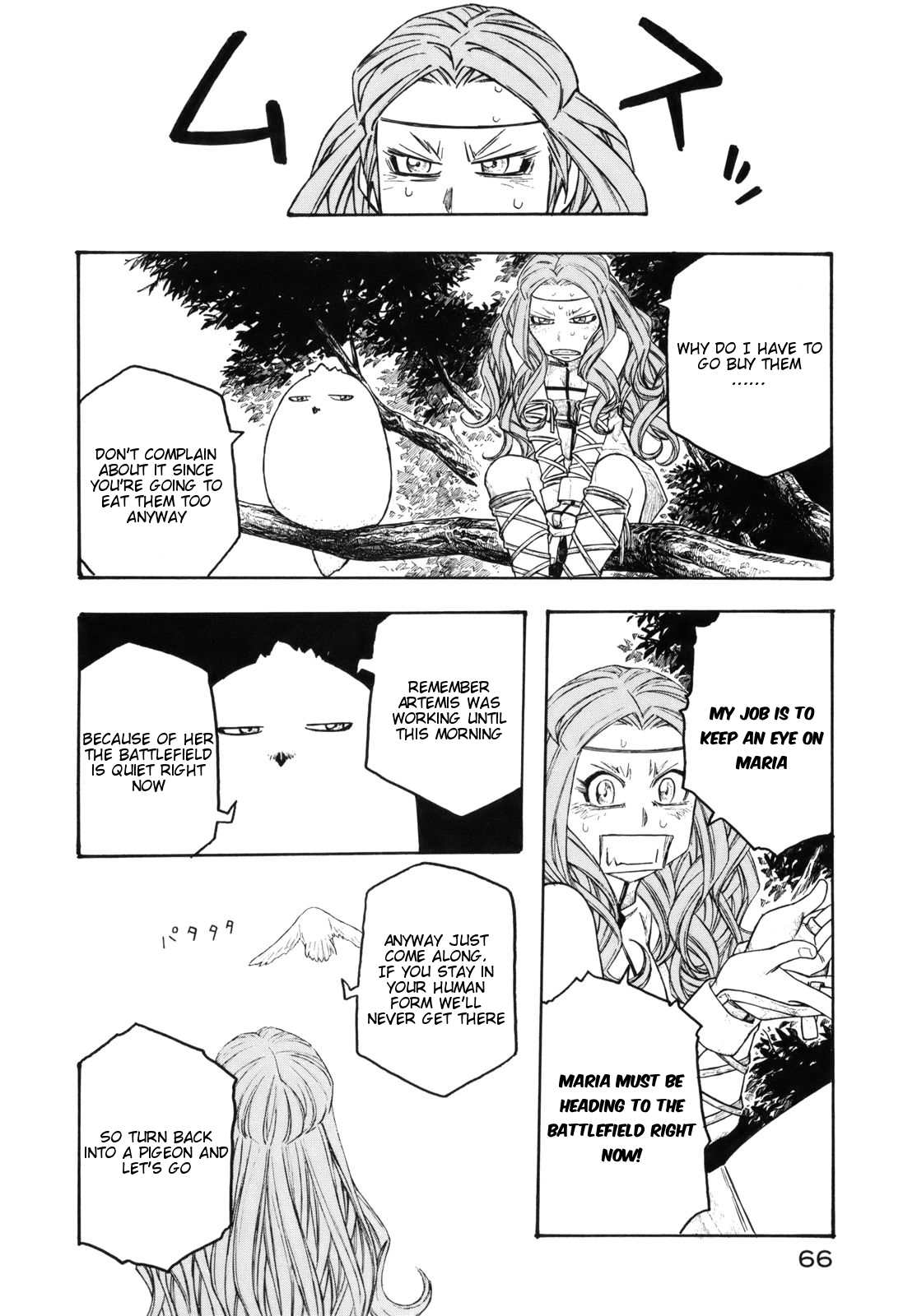 Junketsu no Maria Chapter 11 page 4 - Chapter 11: Regret of the Witch and Flowers of the Angel's Servant