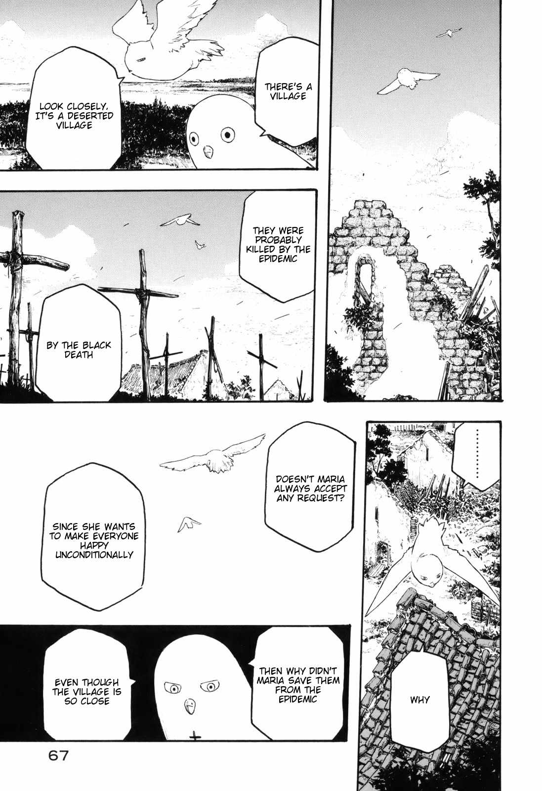 Junketsu no Maria Chapter 11 page 5 - Chapter 11: Regret of the Witch and Flowers of the Angel's Servant