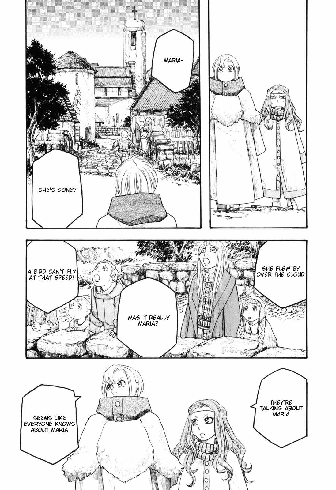 Junketsu no Maria Chapter 11 page 7 - Chapter 11: Regret of the Witch and Flowers of the Angel's Servant