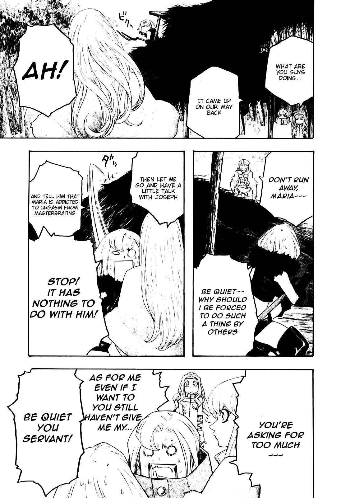 Junketsu no Maria Chapter 12 page 19 - Chapter 12: Ezekiel's Wish