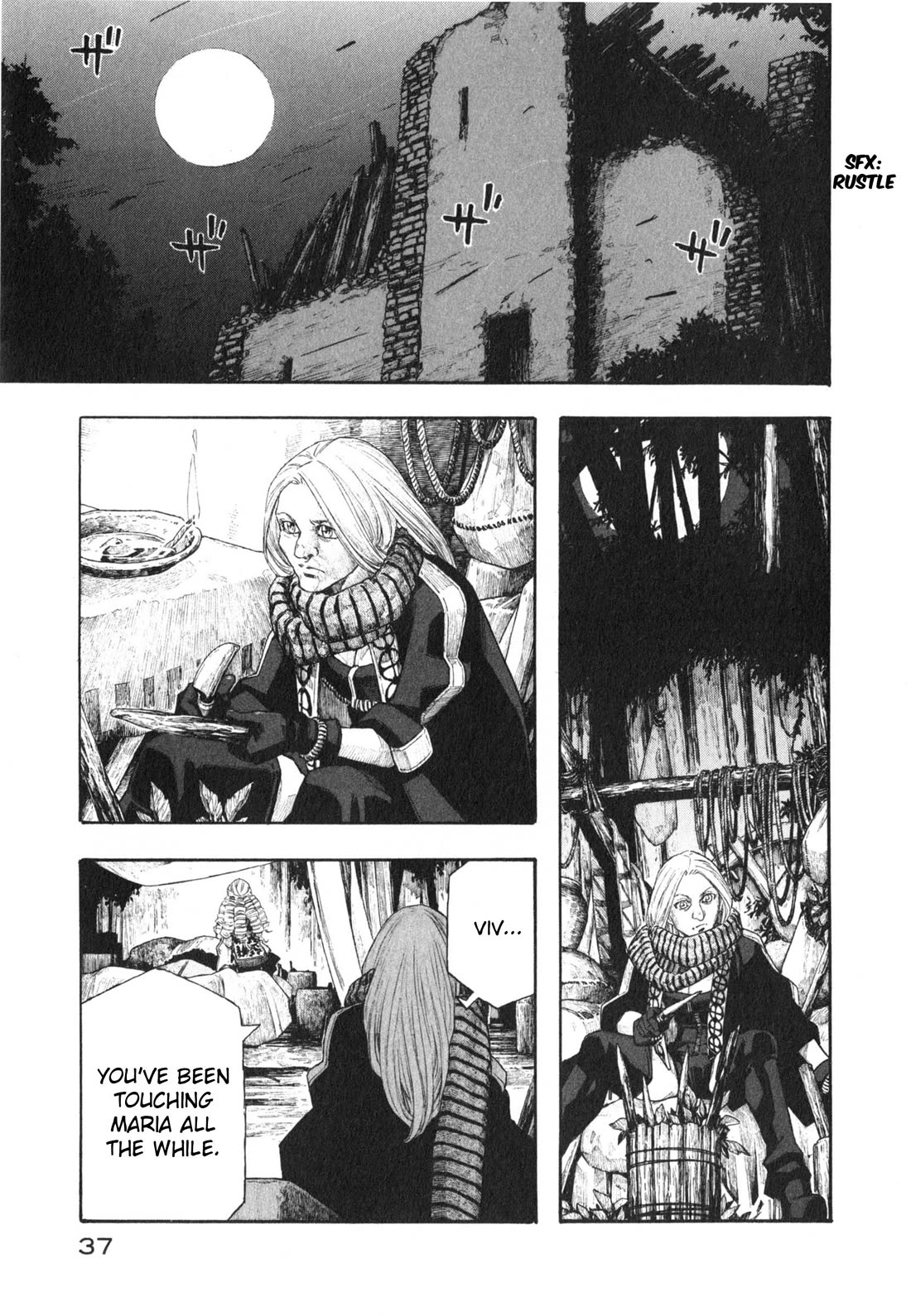 Junketsu no Maria Chapter 17 page 15 - Chapter 17: Witch's Respite