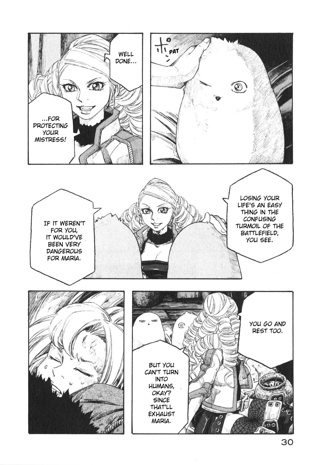 Junketsu no Maria Chapter 17 page 8 - Chapter 17: Witch's Respite