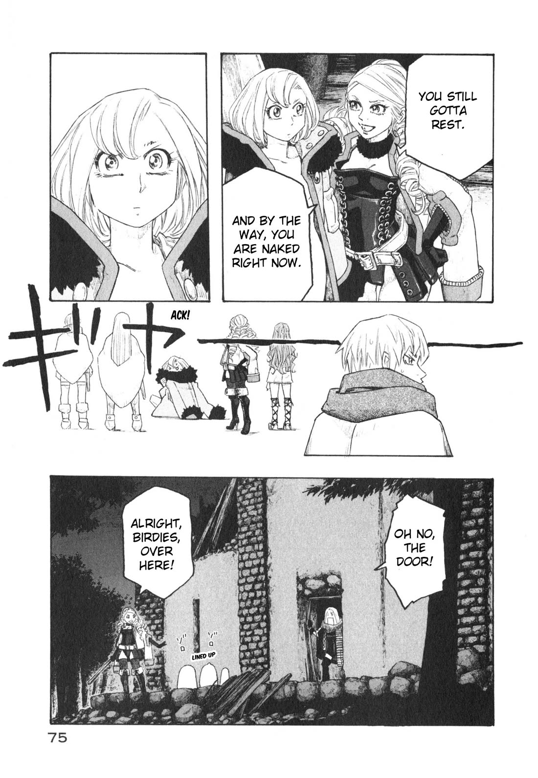 Junketsu no Maria Chapter 19 page 13 - Chapter 19: The Gentle Late Night and The Witch