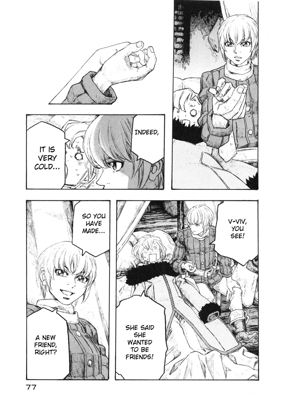 Junketsu no Maria Chapter 19 page 15 - Chapter 19: The Gentle Late Night and The Witch