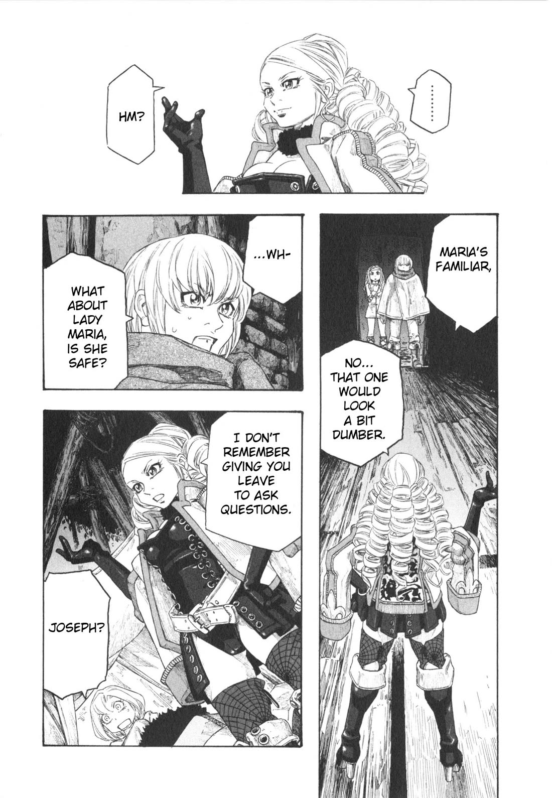 Junketsu no Maria Chapter 19 page 4 - Chapter 19: The Gentle Late Night and The Witch