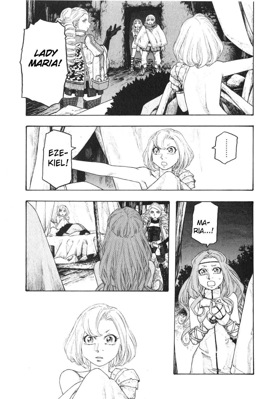 Junketsu no Maria Chapter 19 page 5 - Chapter 19: The Gentle Late Night and The Witch