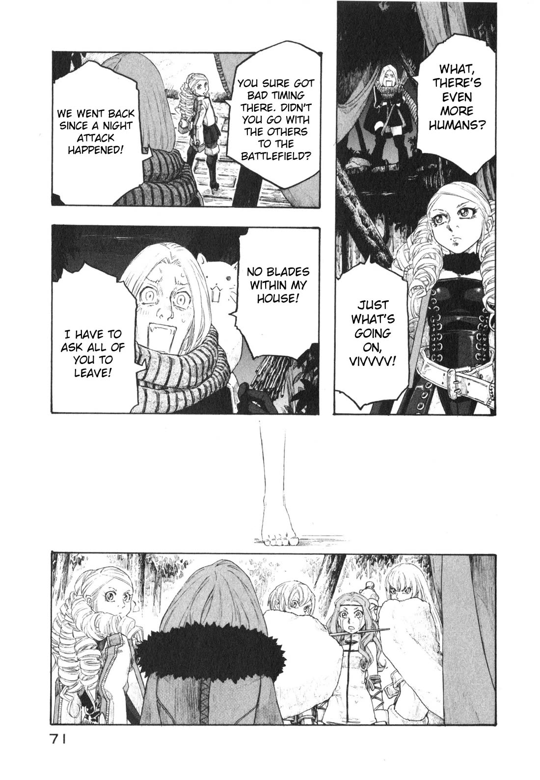 Junketsu no Maria Chapter 19 page 9 - Chapter 19: The Gentle Late Night and The Witch