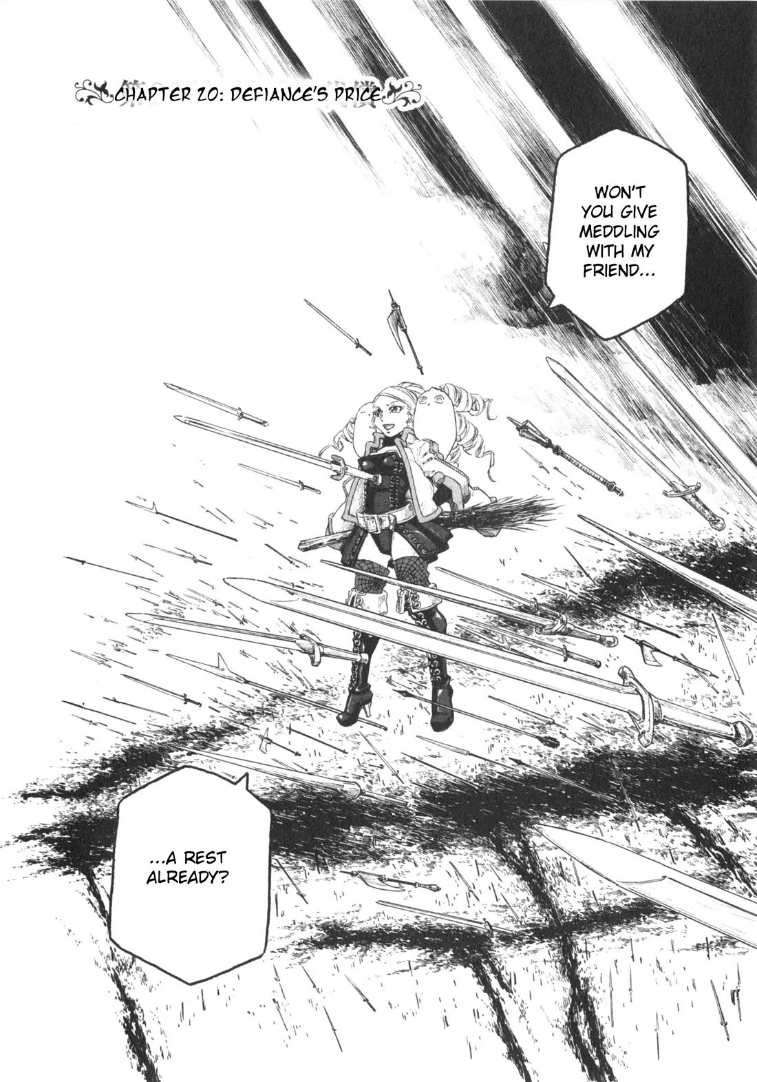 Junketsu no Maria Chapter 20 page 4 - Chapter 20: Defiance's Price