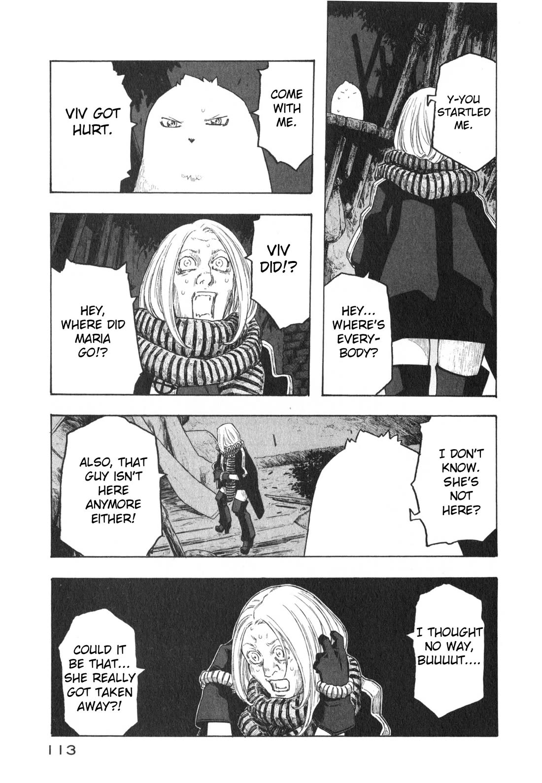 Junketsu no Maria Chapter 21 page 11 - Chapter 21: Enduring Reason and Abducted Witch