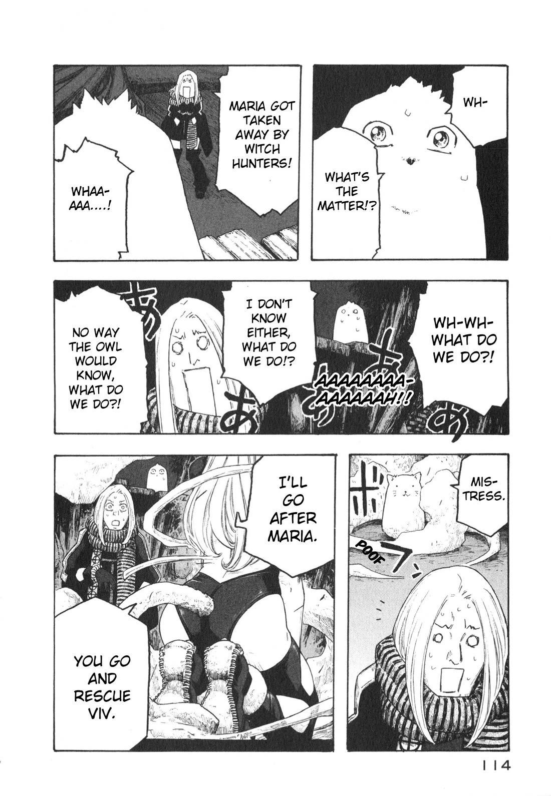 Junketsu no Maria Chapter 21 page 12 - Chapter 21: Enduring Reason and Abducted Witch