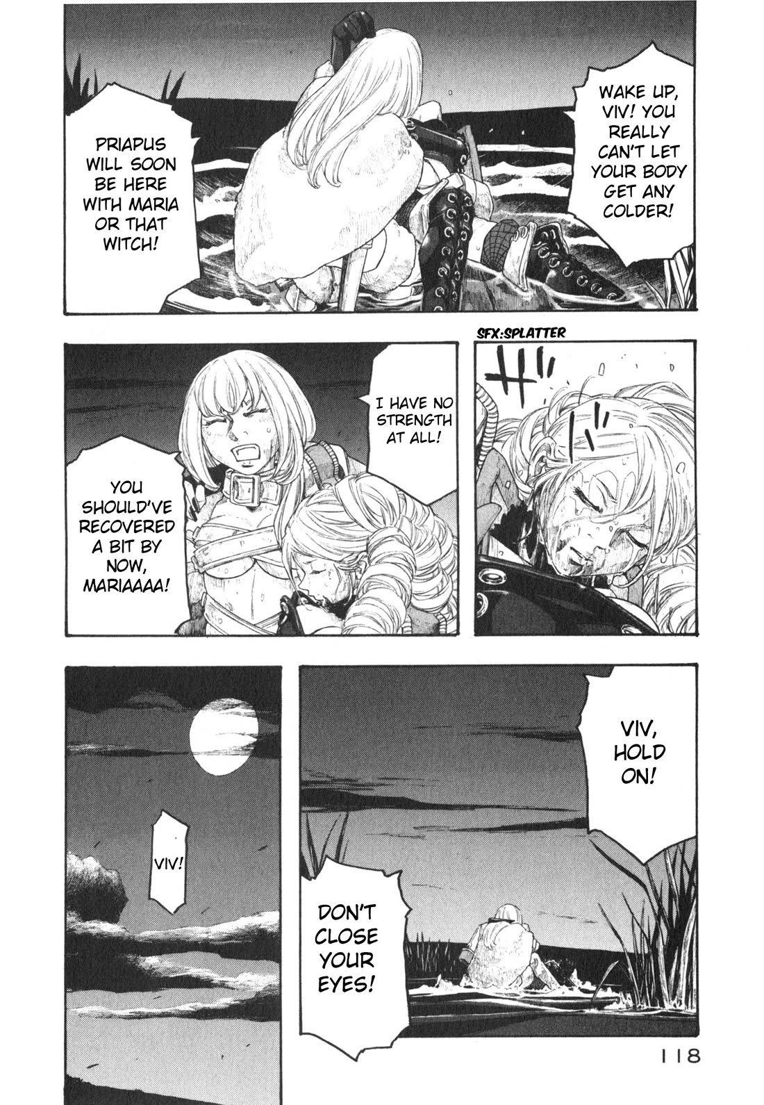 Junketsu no Maria Chapter 21 page 16 - Chapter 21: Enduring Reason and Abducted Witch