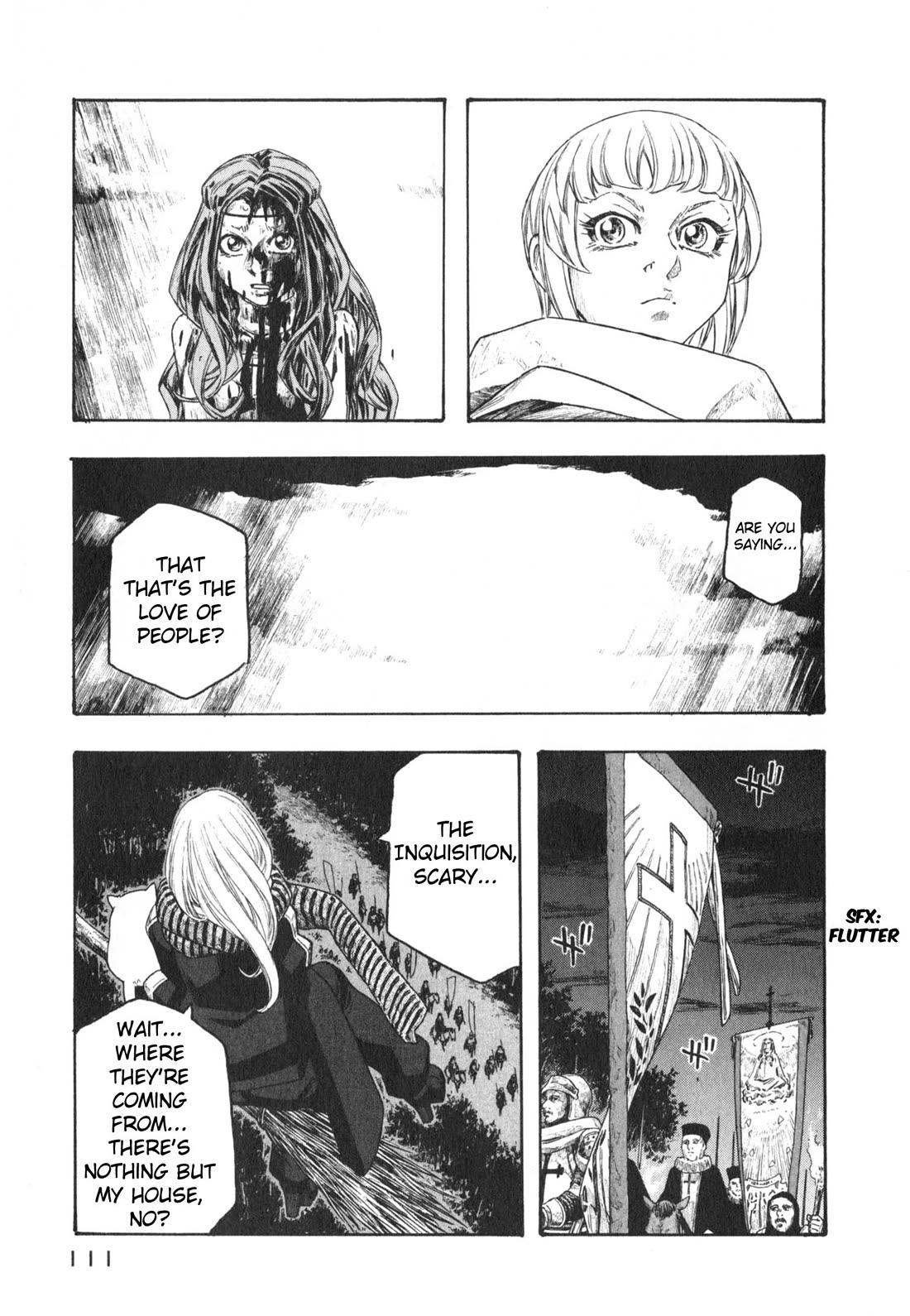 Junketsu no Maria Chapter 21 page 9 - Chapter 21: Enduring Reason and Abducted Witch