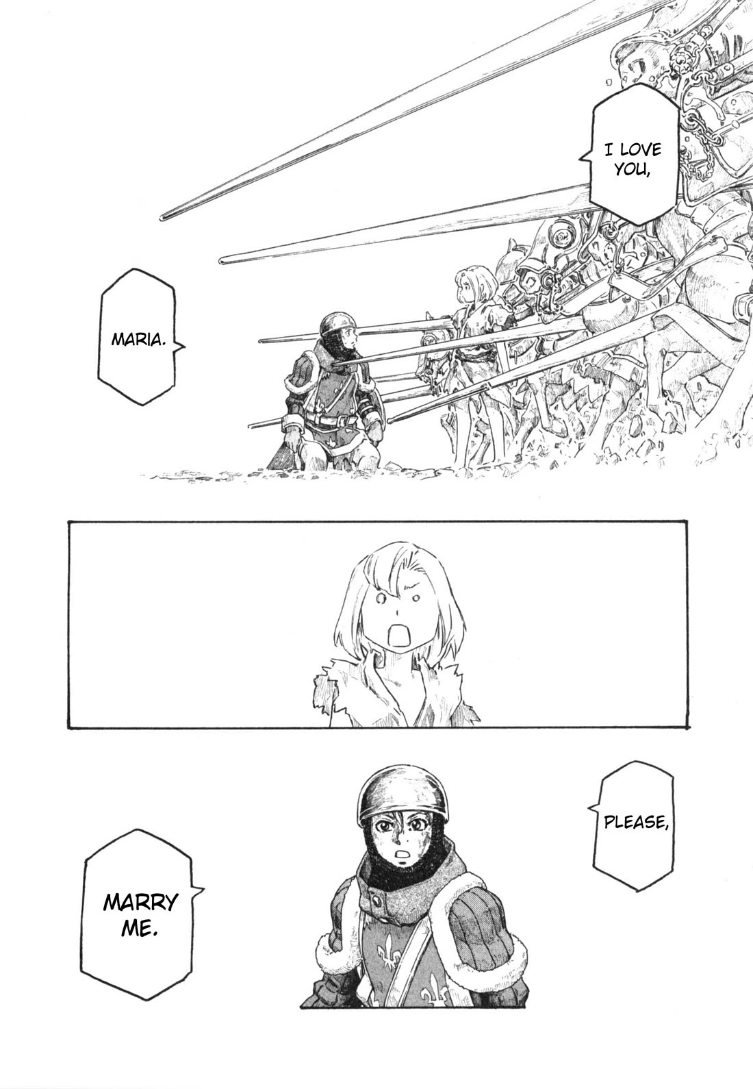 Junketsu no Maria Chapter 23 page 12 - Chapter 23: Laughing Witch