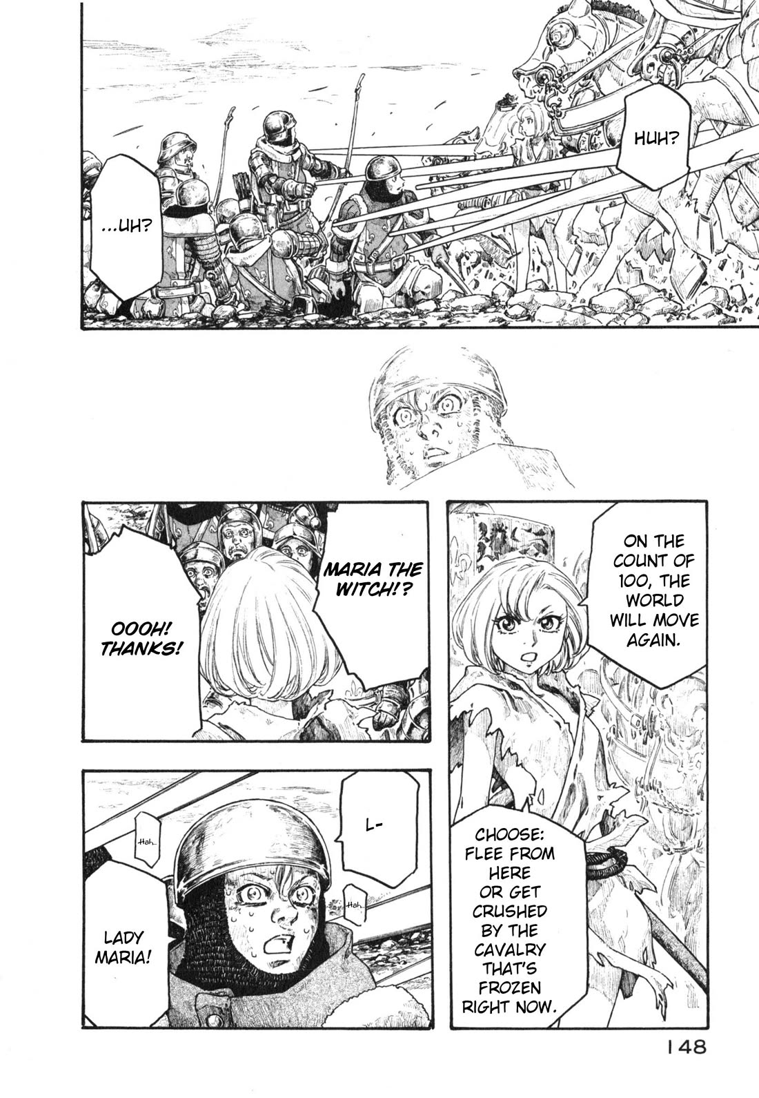 Junketsu no Maria Chapter 23 page 6 - Chapter 23: Laughing Witch