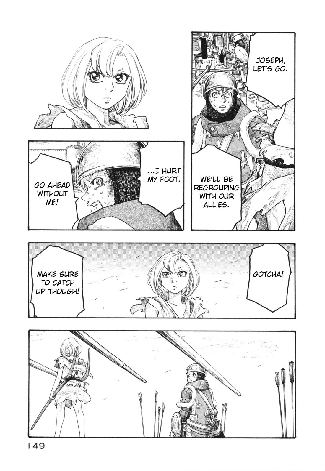 Junketsu no Maria Chapter 23 page 7 - Chapter 23: Laughing Witch